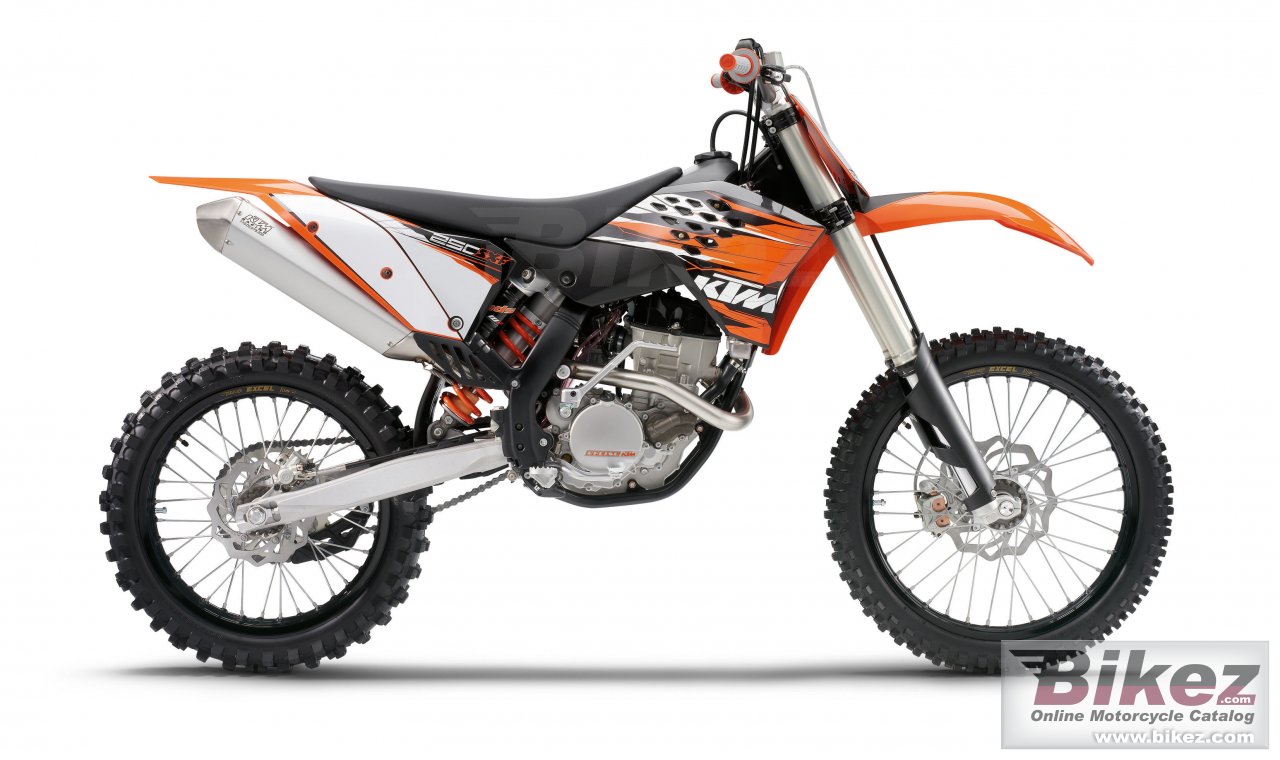 Big KTM 250 sx-f picture and wallpaper from Bikez.com